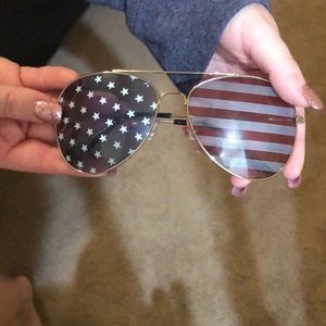 American flag sunglasses